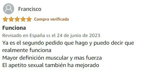 Ver mejor y más útil valoración de TestoMax 2.0 de la marca Nutravita en Amazon